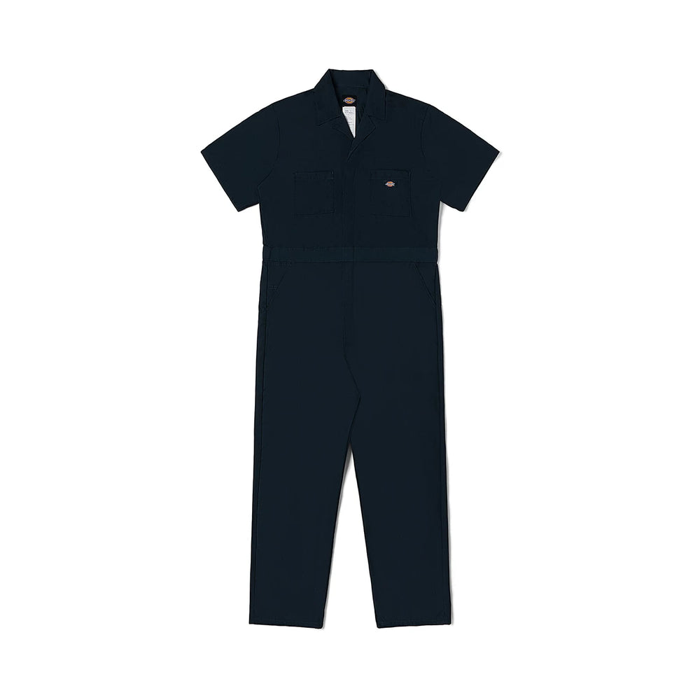 Dickies Cool Autumn workwear casual short sleeved jumpsuit long pants double-sided zipper jumpsuit men's bottoms J