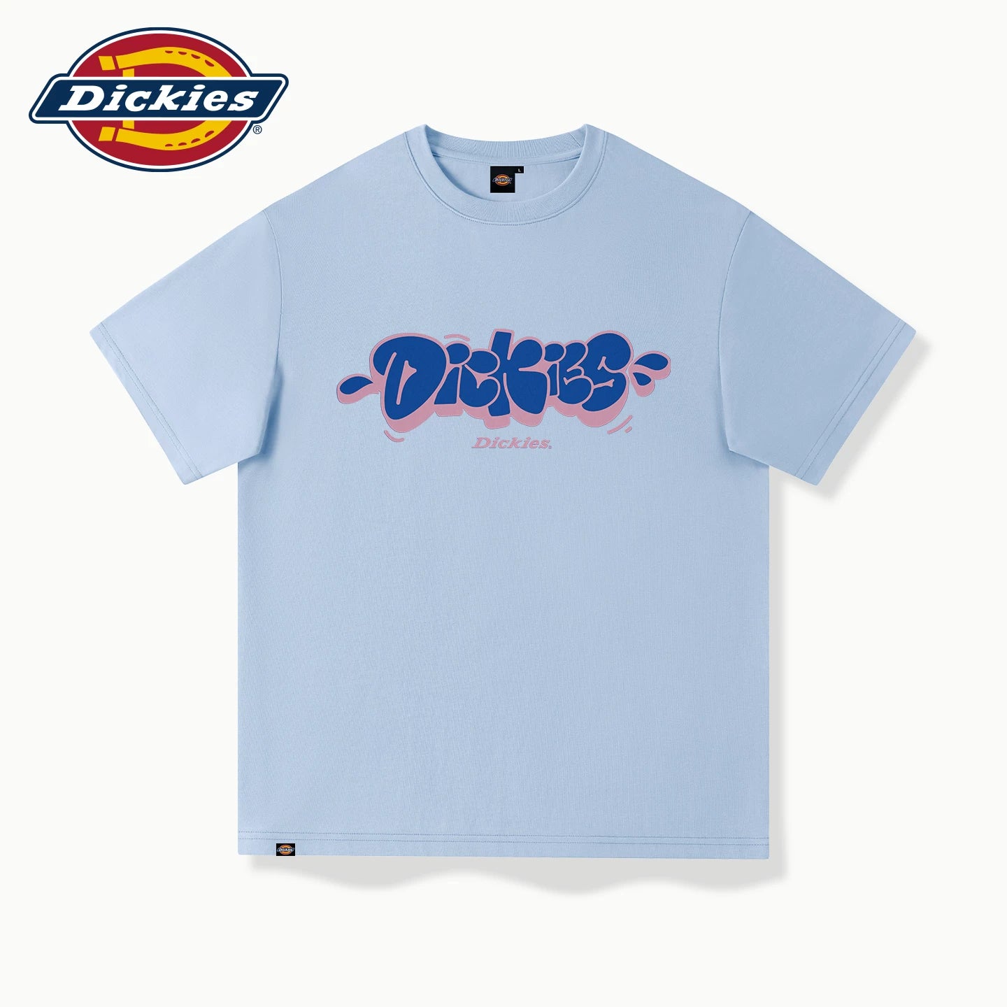 Dickies American Trendy Brand Short Sleeve T-shirt for Men, 2026 New Summer Collection, Cotton Loose and Versatile, Couple Half Sleeve A