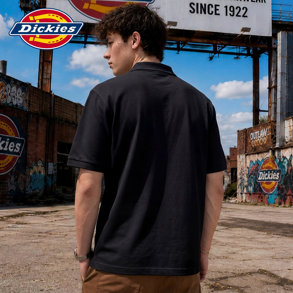 Diesel Dickies summer thin collar short sleeved polo shirt for men's casual top Y