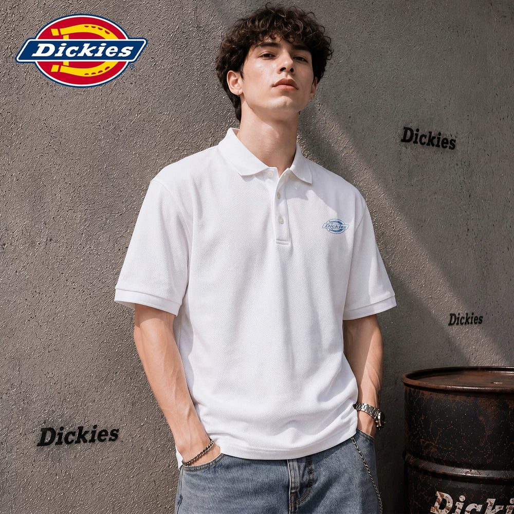 Modal Dickies Emperor Cool Suitable Summer Loose Collar Short Sleeve Polo Shirt Men's Thin Top Clothes Y