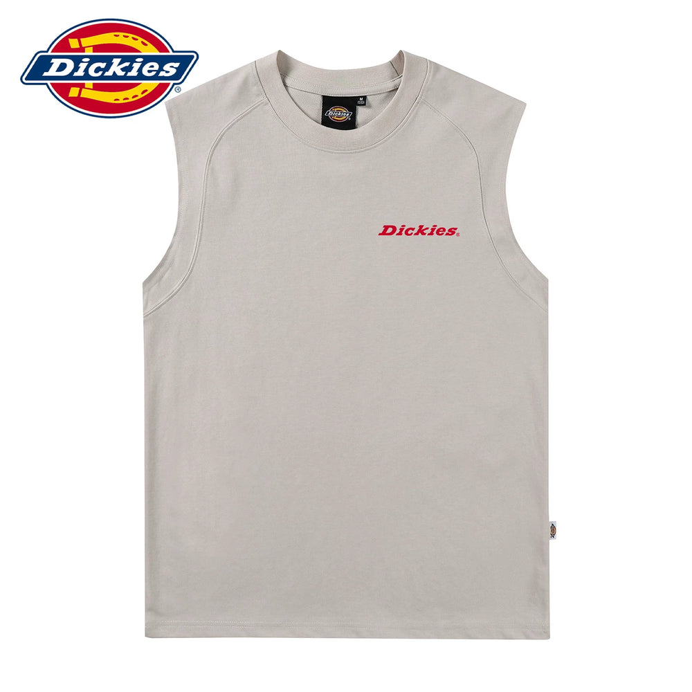 Dickies Emperor Cool Suitable Thin Printed Classic Letter Short Sleeve Tank Top Summer Sleeveless Men's Basic Top Y