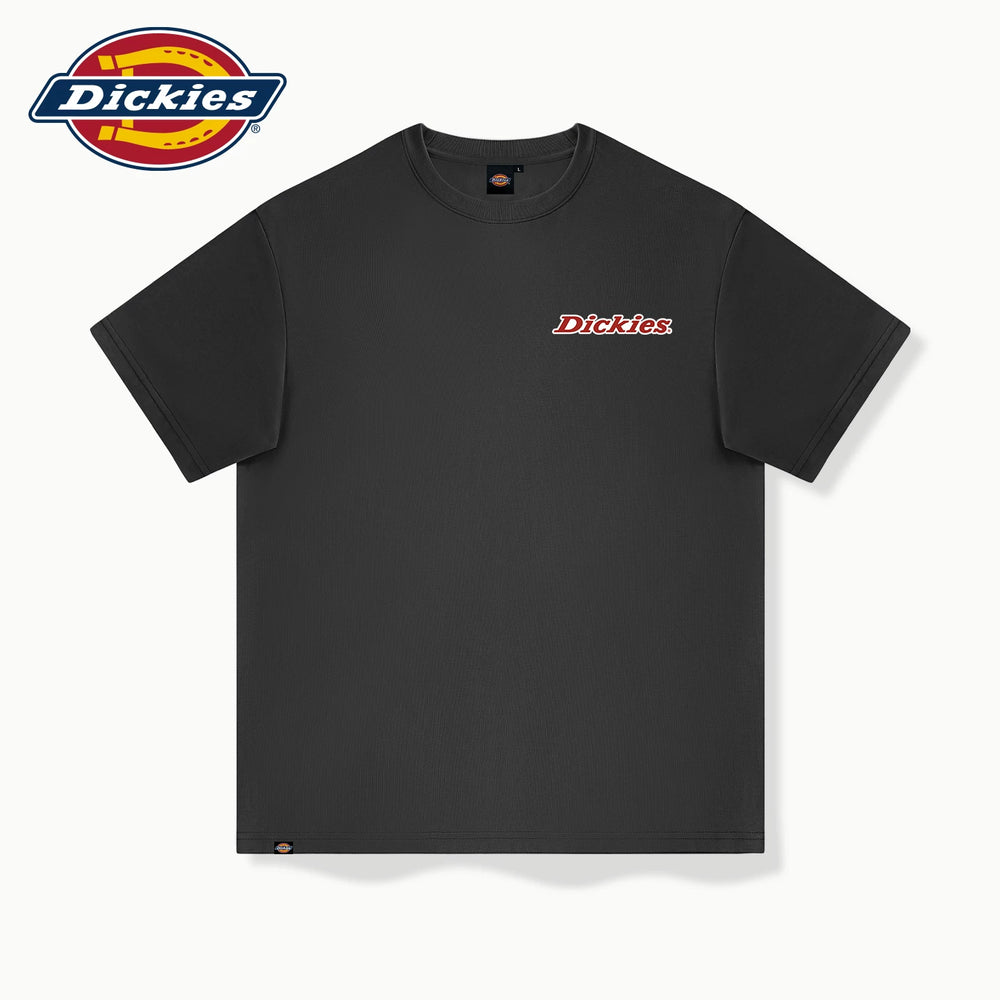 Dickies short sleeved men's 2026 new summer simple unisex couple's summer outfit, high-quality pure cotton half sleeved A