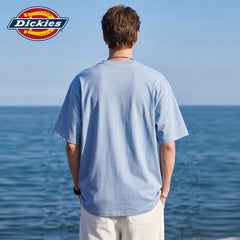 Dickies Cool Suitable Pure Cotton Short sleeved T-shirt Men's Summer American Fun Printed Casual Couple Half Sleeve Top M