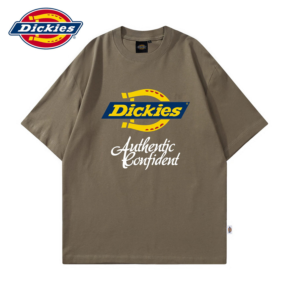 Dickies Cool Summer Soft New Short Sleeve T-shirt Men's Thin Printed Casual Half Sleeve T-shirt Y
