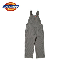 Dickies Emperor Cool Spring and Autumn Classic Striped Strap Pants with Multiple Pockets and One Piece Work Pants for Couples J