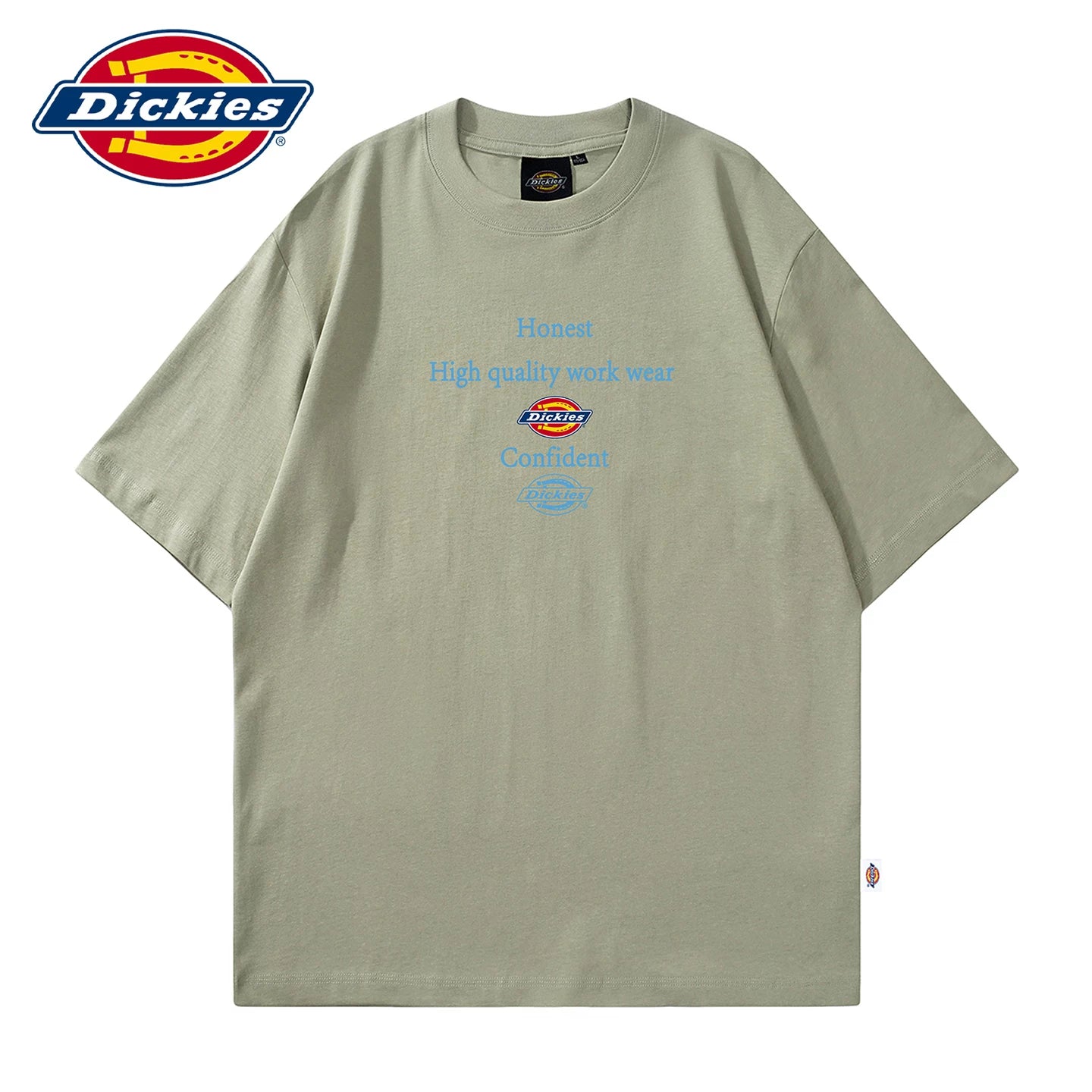 Dickies Cool American Printed Classic Short Sleeve Half Sleeve Thin Summer Men's Soft Breathable T-shirt Y