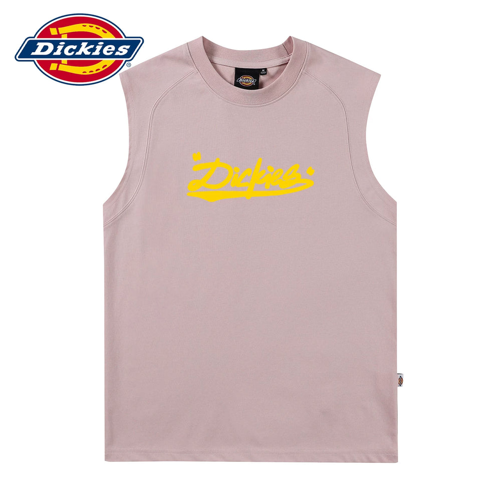 Dickies Emperor Cool Suitable American Printed Letter Short sleeved Tank Top Summer Sleeveless Men's Thin Basic Top Y
