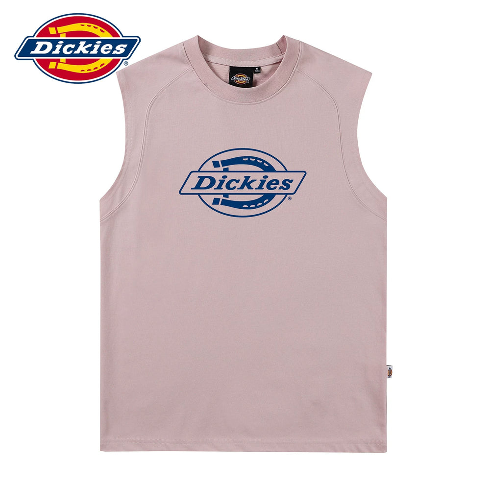 Dickies Emperor Cool Suitable Printed Letter Short sleeved Tank Top 2026 Summer Casual Men's Breathable Sleeveless Upper Clothes Y
