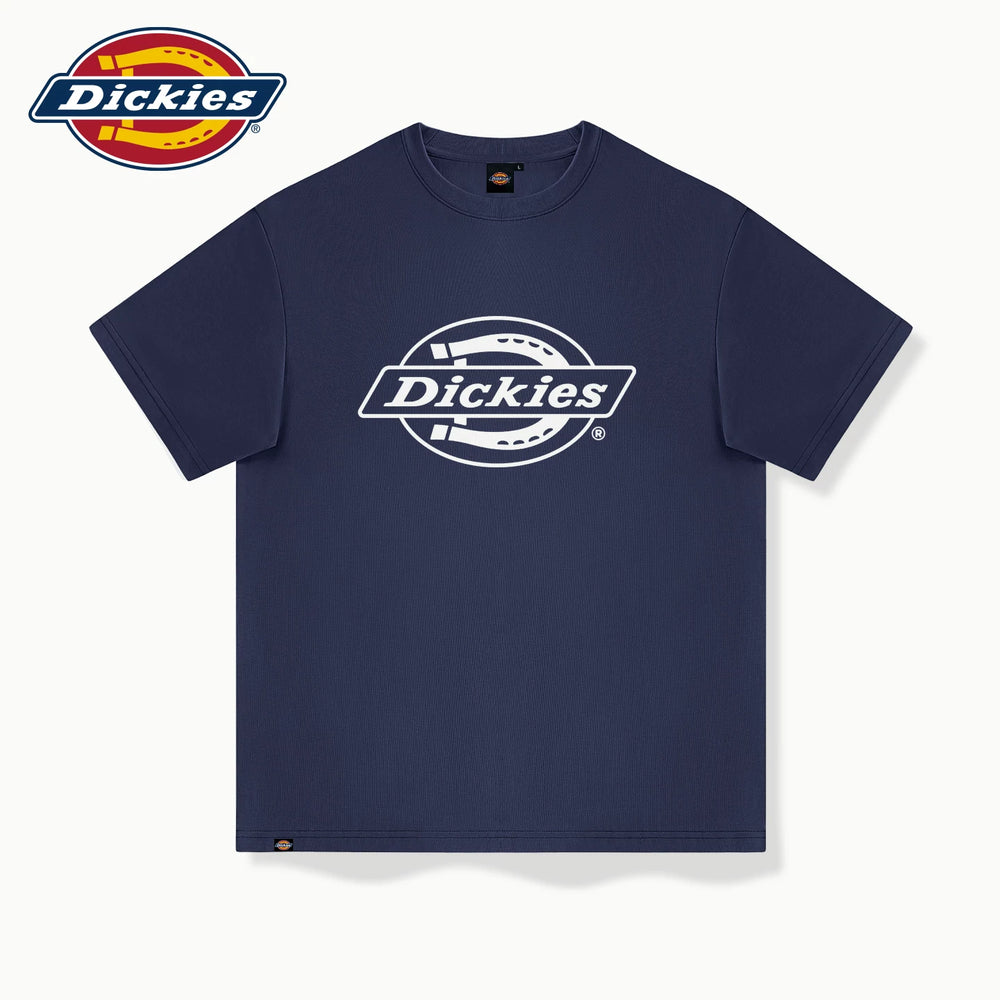 Dickies American Trendy Brand Short Sleeve T-shirt for Men 2026 New Summer Cotton Loose Large Couple Half Sleeve A