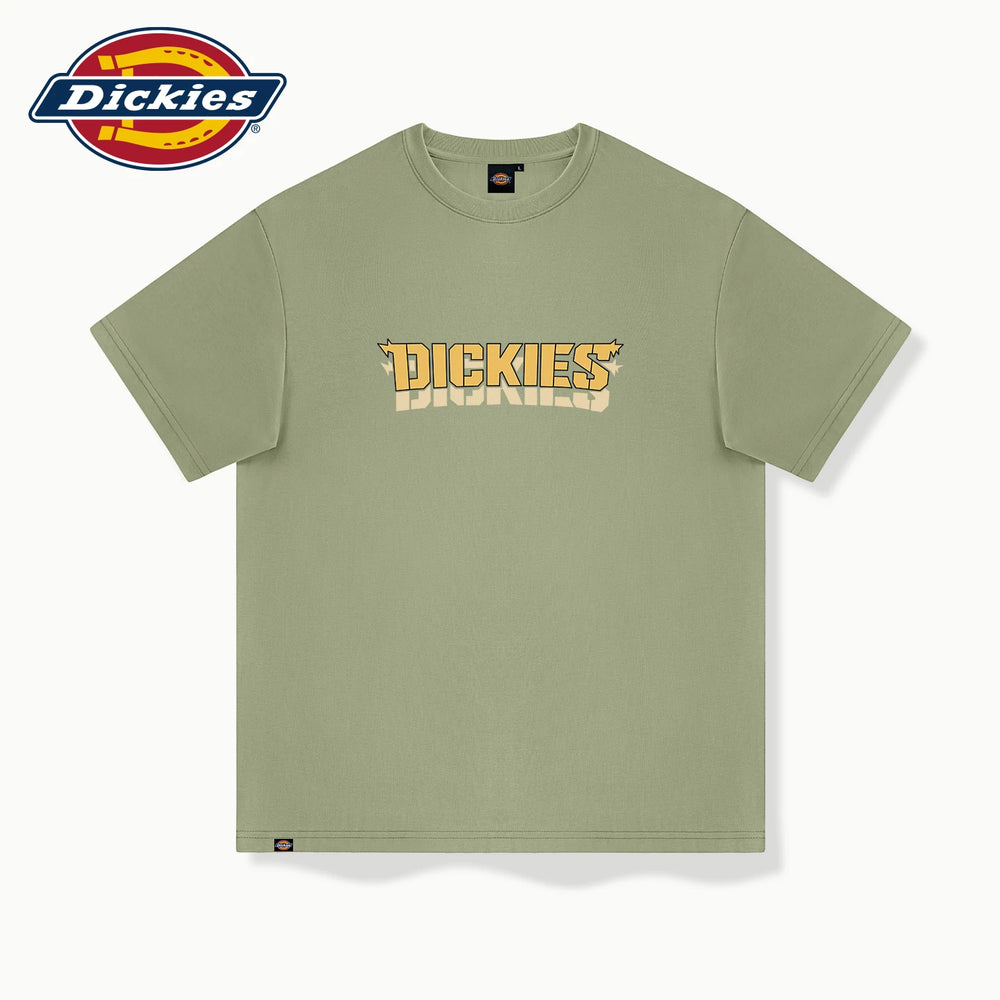 Dickies high-quality pure cotton short sleeved T-shirt for men, 26 new styles for summer, loose and slimming, black plus half sleeve A