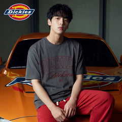 Dickies Cool Summer Pure Cotton Half Sleeve Casual T-shirt Men's Trendy Brand American Loose Versatile Short Sleeve Top M
