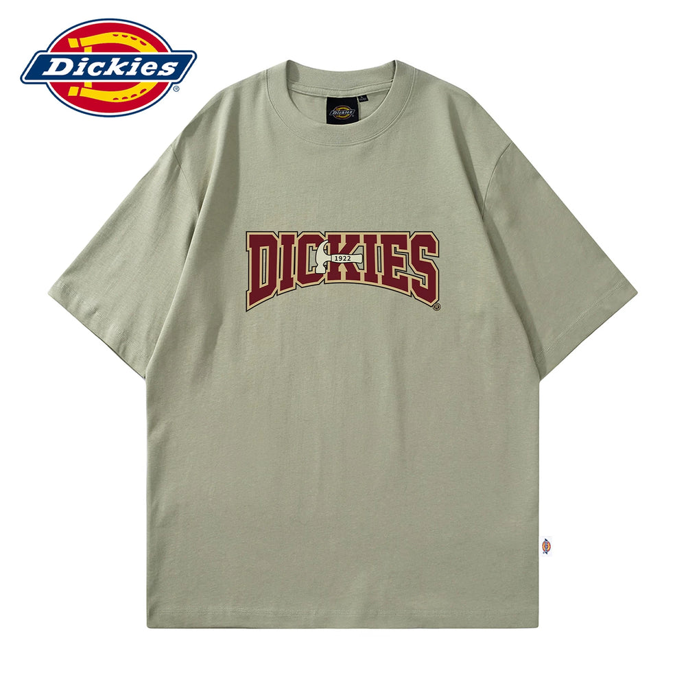 Dickies Cool Summer Soft Thin Short Sleeve T-shirt Loose Men's Classic Printed Letter T-shirt Y