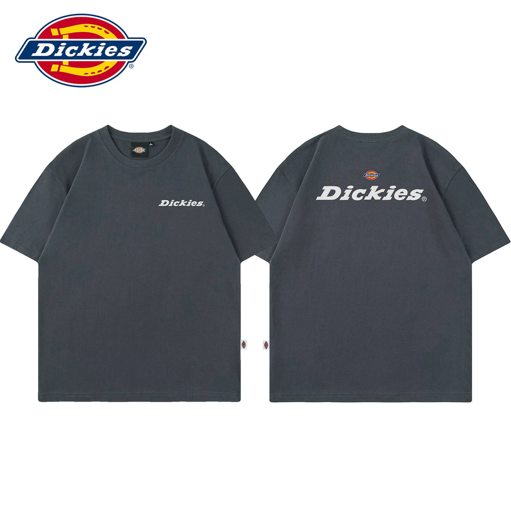 Dickies Cool Summer Letter Printed Design Short Sleeve T-shirt Men's New Round Neck Thin Top Y