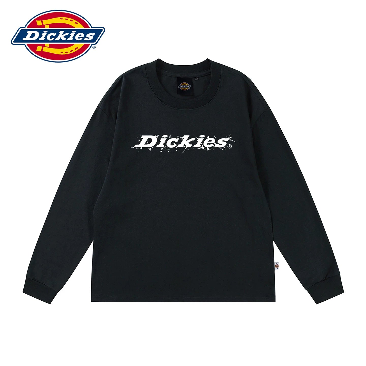 Dickies Cool American Printed New Long Sleeve T-shirt Soft Men's 2026 Spring and Autumn Loose T-shirt Y