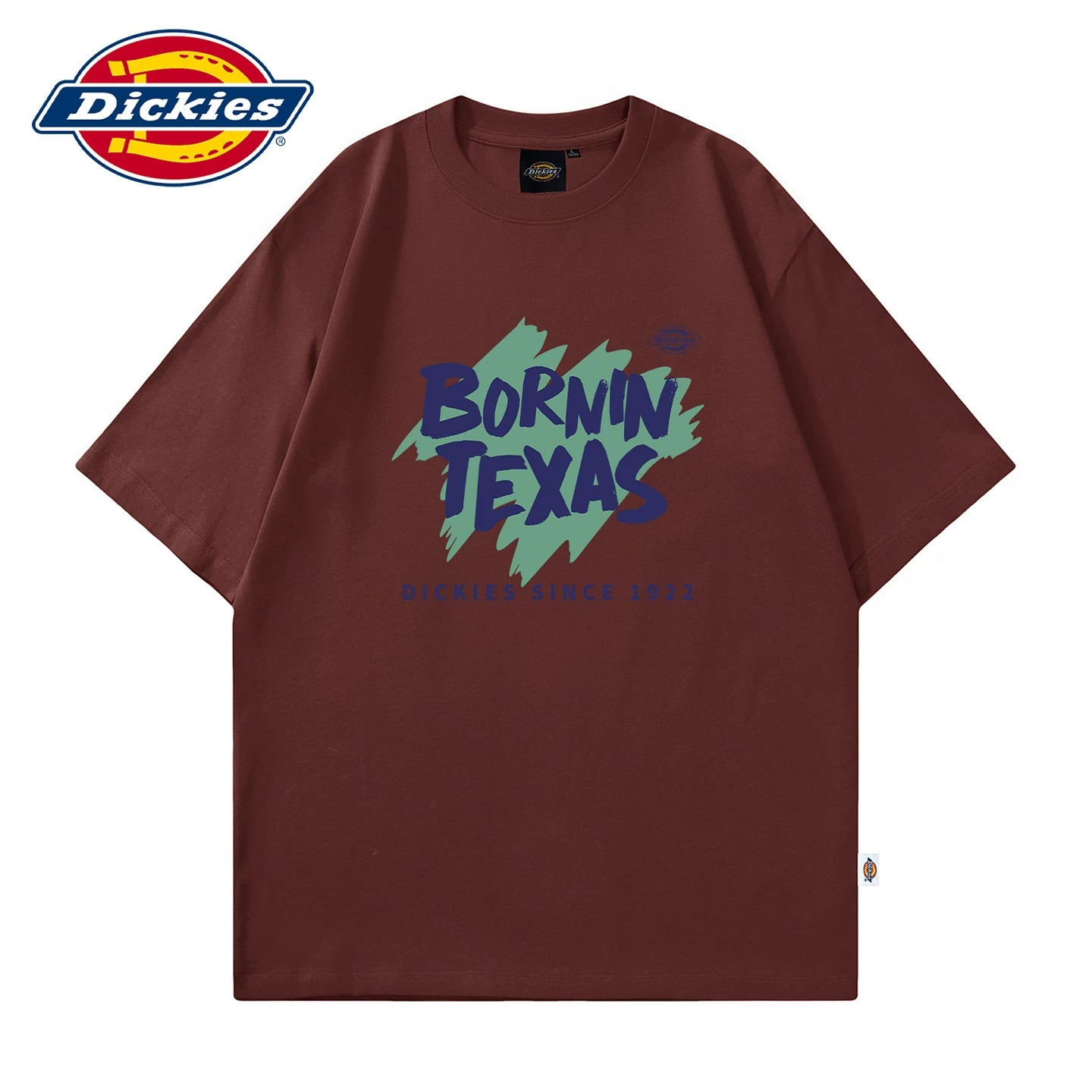 Dickies Cool American New Printed Short Sleeve Summer Men's Soft Thin Half Sleeve T-shirt Loose T-shirt Y