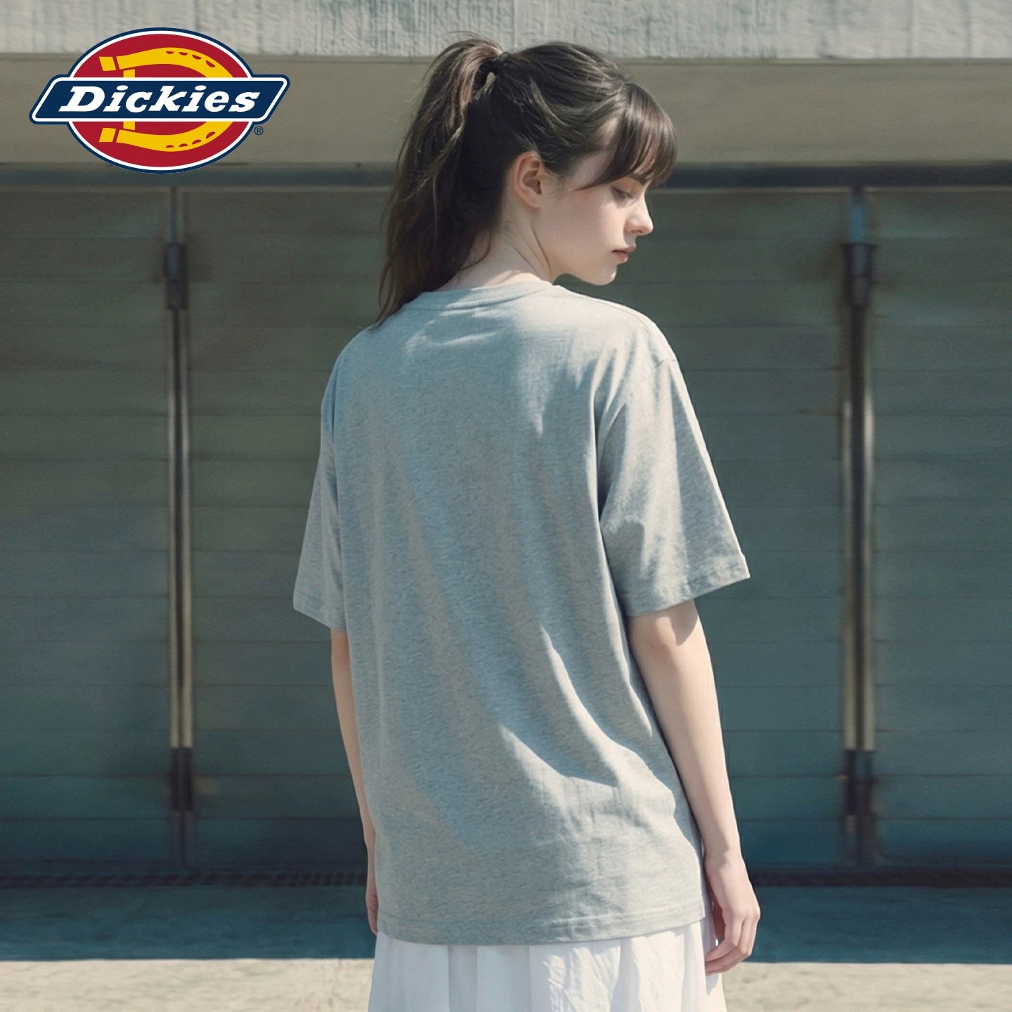 Dickies Emperor Cool Suitable Short Sleeve T-shirt for Women's Summer New Style American Loose Cotton Round Neck Top Trendy Cool Style m