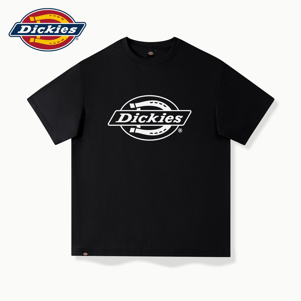 Dickies American Trendy Brand Short Sleeve T-shirt for Men 2026 New Summer Cotton Loose Large Couple Half Sleeve A