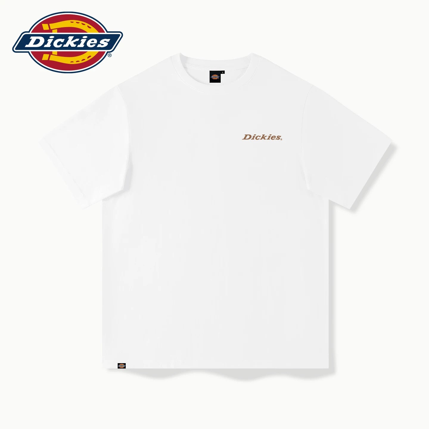 Dickies heavyweight pure cotton short sleeved T-shirt for men, 2026 new summer American casual loose slimming half sleeve A