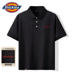 Dickies Mulberry Silk Polo Shirt Men's 26 New Summer High End Collar Short Sleeve Ice Silk Breathable Collar T-shirt A