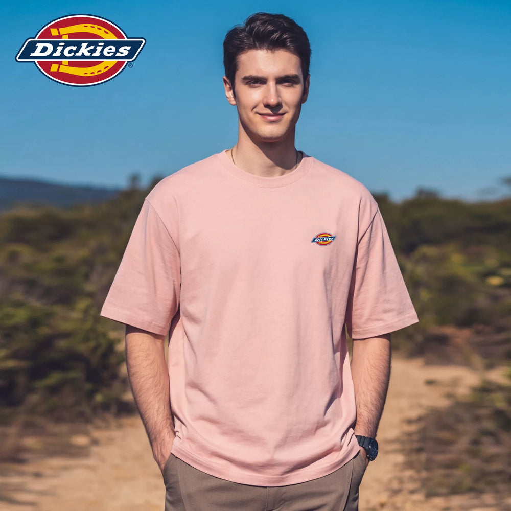 Dickies Emperor Cool Suitable Short sleeved Men's New Loose, Comfortable, Simple, Trendy Brand, High end, Pure Cotton Printed T-shirt M