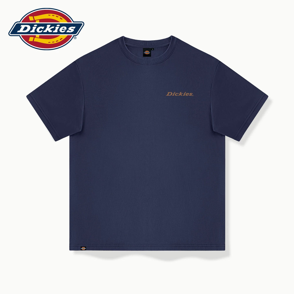 Dickies heavyweight pure cotton short sleeved T-shirt for men, 2026 new summer American casual loose slimming half sleeve A