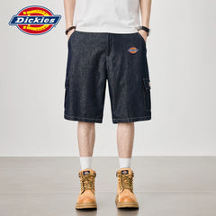 Diesel Dickies loose denim shorts suitable for men's summer thin American workwear five quarter pants M