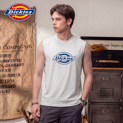 Dickies Emperor Cool Suitable Printed Letter Short sleeved Tank Top 2026 Summer Casual Men's Breathable Sleeveless Upper Clothes Y