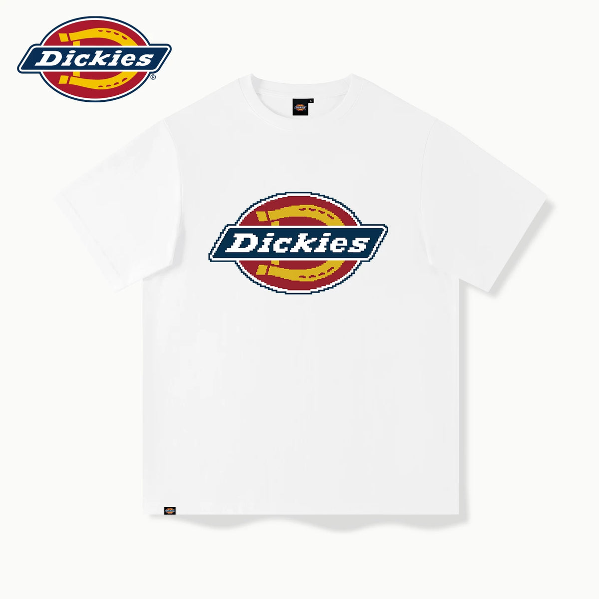 Dickies short sleeved men's 2026 new style American retro high-quality classic logo men's summer T-shirt A