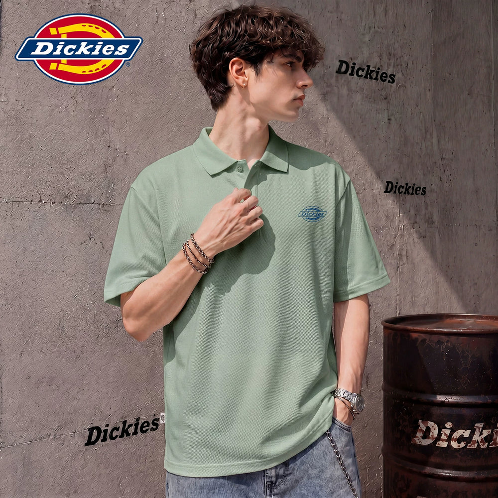 Modal Dickies Emperor Cool Suitable Summer Loose Collar Short Sleeve Polo Shirt Men's Thin Top Clothes Y