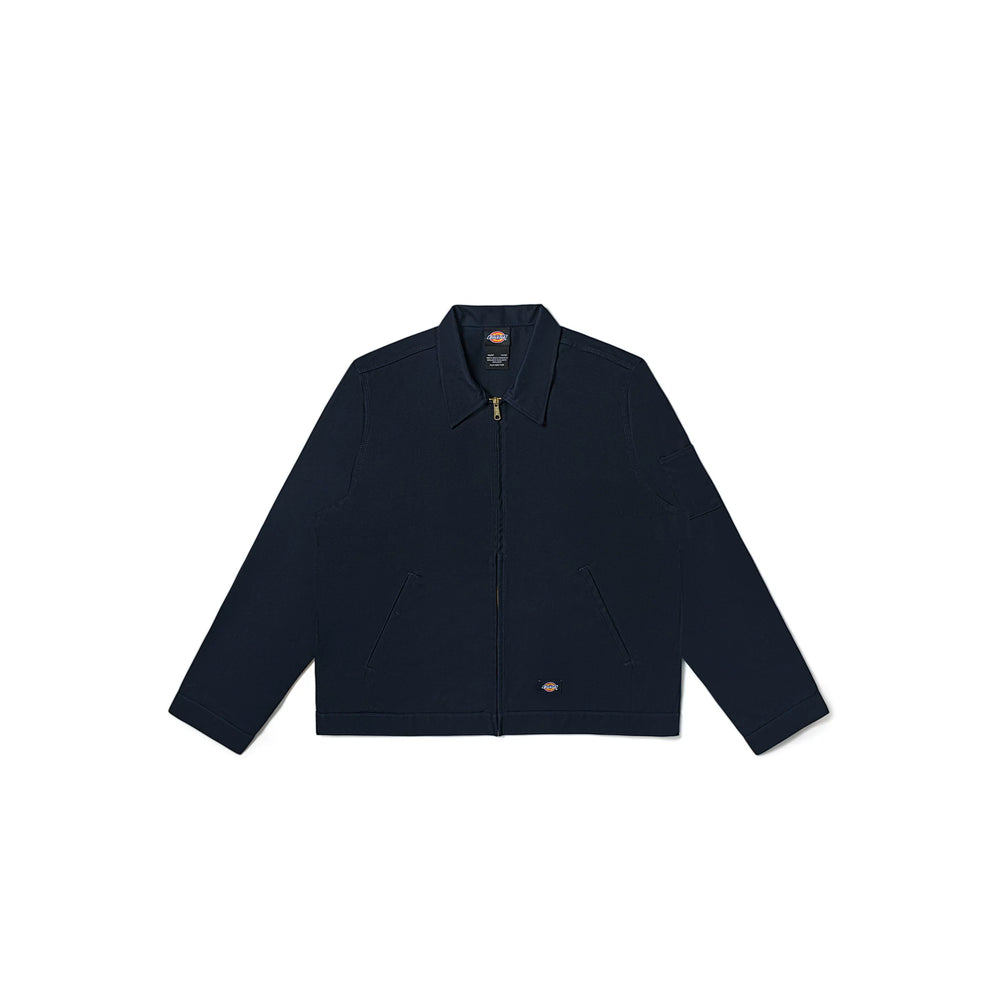 Dickies American workwear jacket unisex Lincoln green polyester cotton blend easy to clean long sleeved jacket