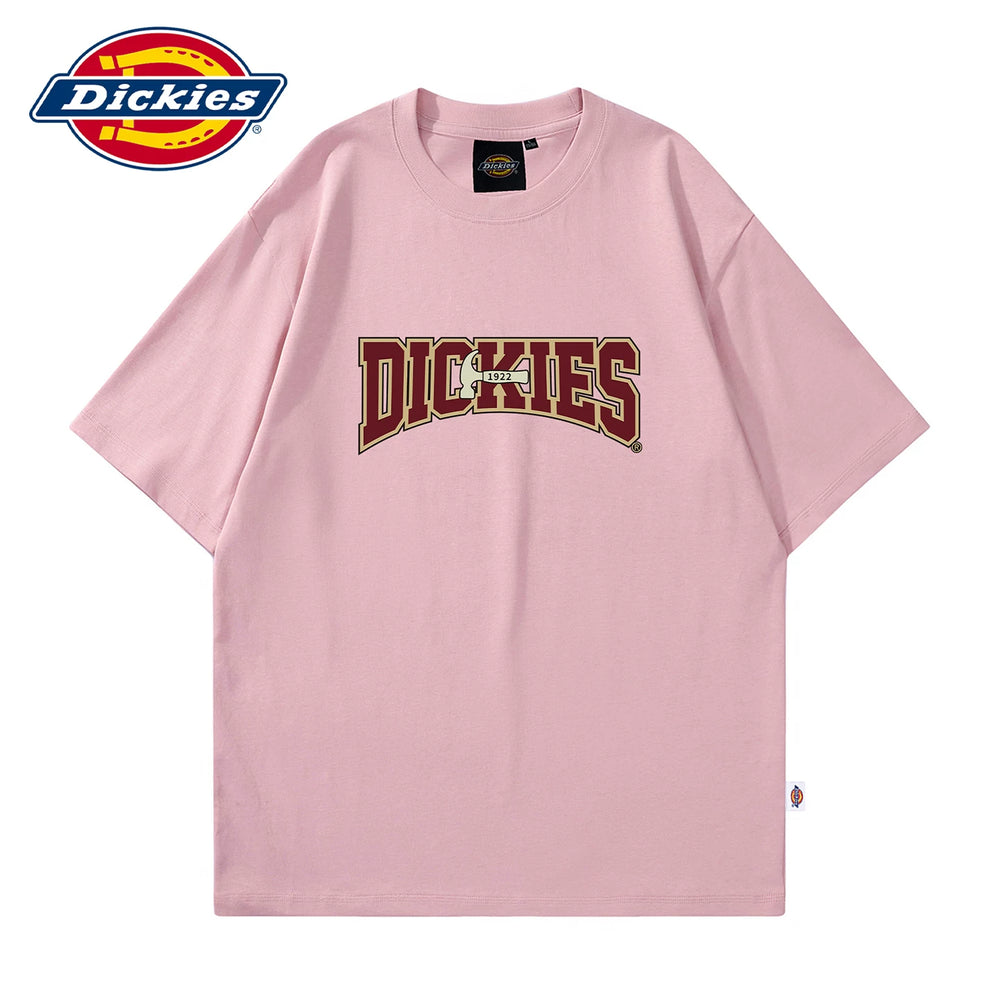 Dickies Cool Summer Soft Thin Short Sleeve T-shirt Loose Men's Classic Printed Letter T-shirt Y