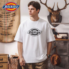 Dickies classic American T-shirt short sleeved men's soft casual T-shirt summer thin five quarter sleeve Y