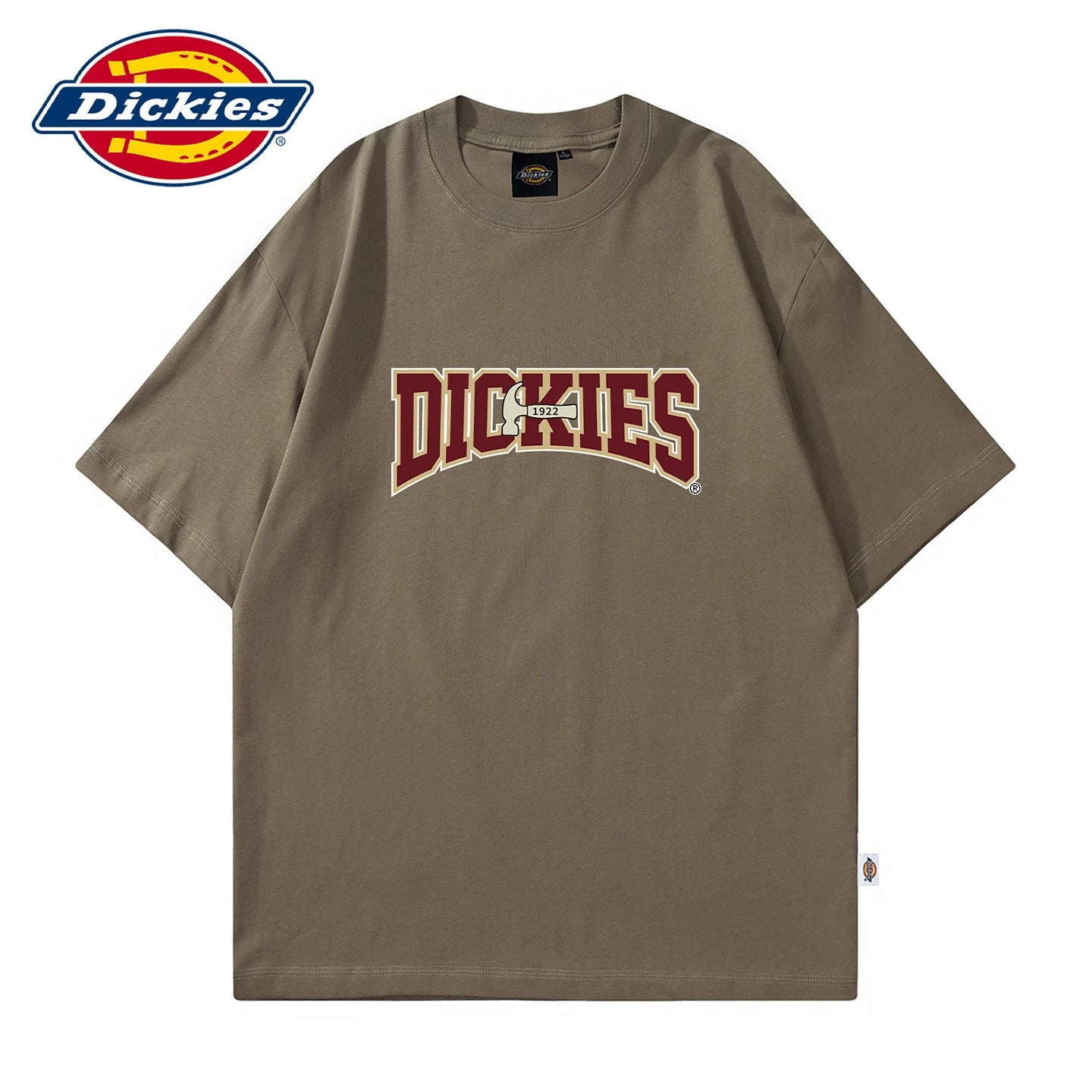 Dickies Cool Summer Soft Thin Short Sleeve T-shirt Loose Men's Classic Printed Letter T-shirt Y
