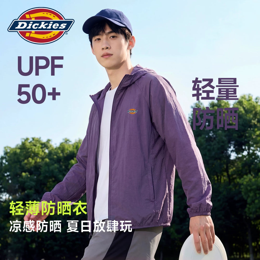 Dickies Sunscreen Clothes Men's 2026 Summer New UPF50+UV resistant Thin Breathable Sunscreen Coat A