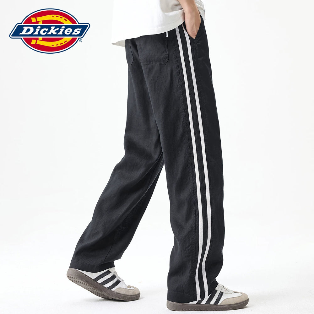 Diesel Dickies thin casual pants suitable for men's summer loose straight linen long pants Y