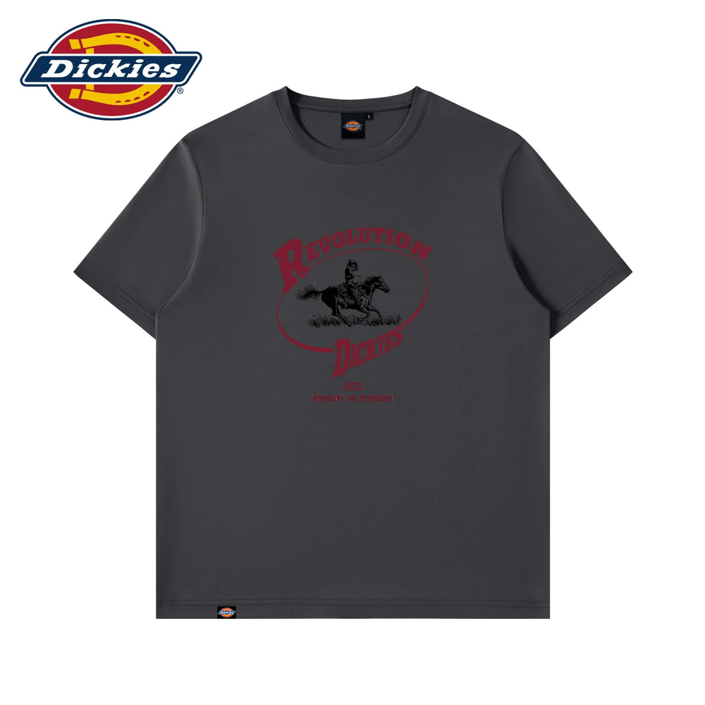 Ice silk Dickies cool quick drying T-shirt 26 summer new item unisex couple outfit summer short sleeved A