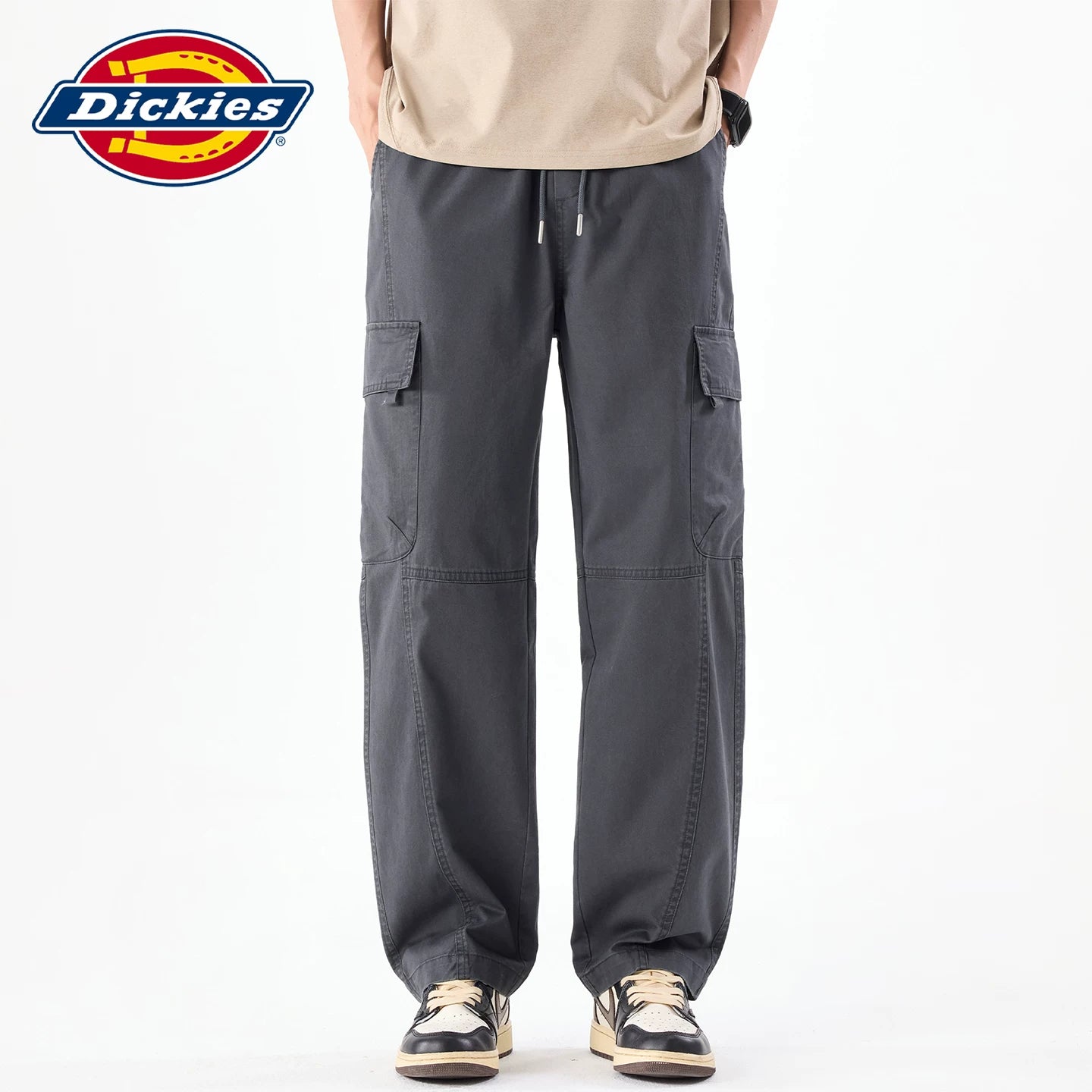 Dickies Emperor Cool Suitable Thin Loose workwear Casual woven pants Men's summer loose straight leg sports pants Y
