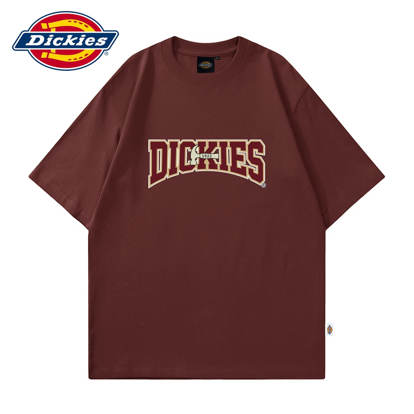 Dickies Cool Summer Soft Thin Short Sleeve T-shirt Loose Men's Classic Printed Letter T-shirt Y