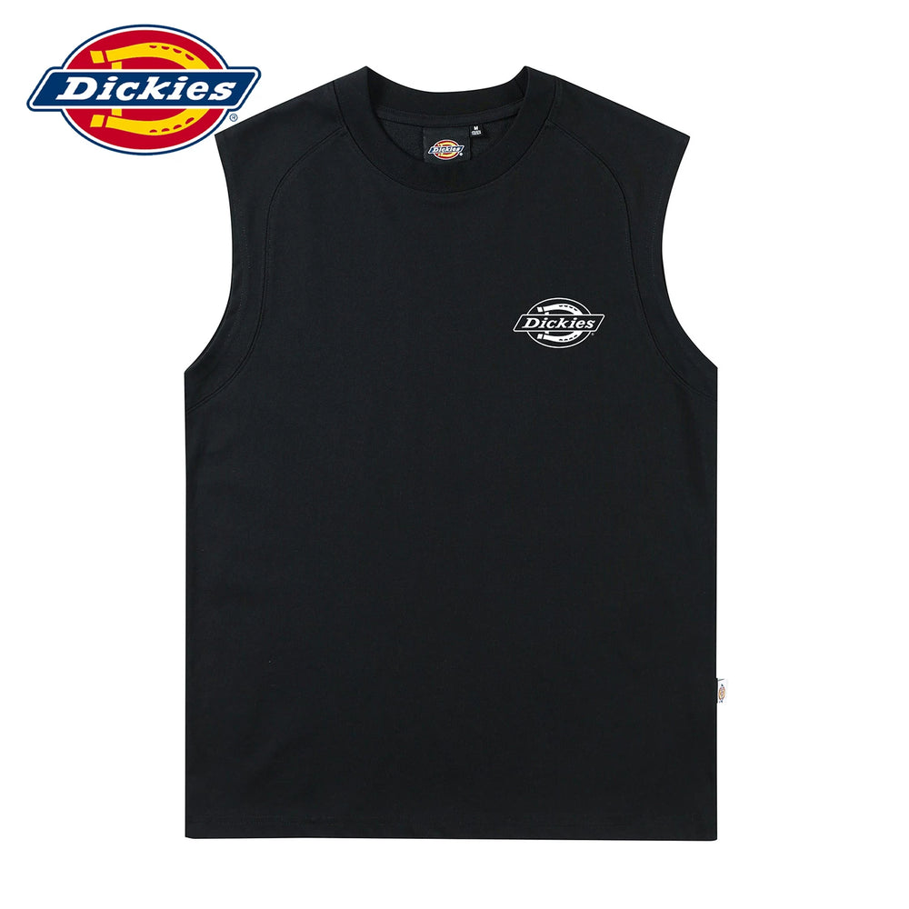 Dickies Emperor Cool Suitable Printed Letter Short sleeved Tank Top Summer American Sleeveless Shoulder Men's Thin Top Clothes Y