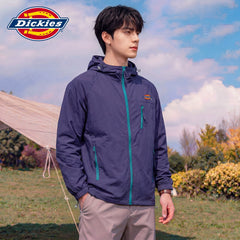 Dickies Cool Summer Men's New Outdoor Hooded Sunscreen Top Thin Breathable and UV resistant Y