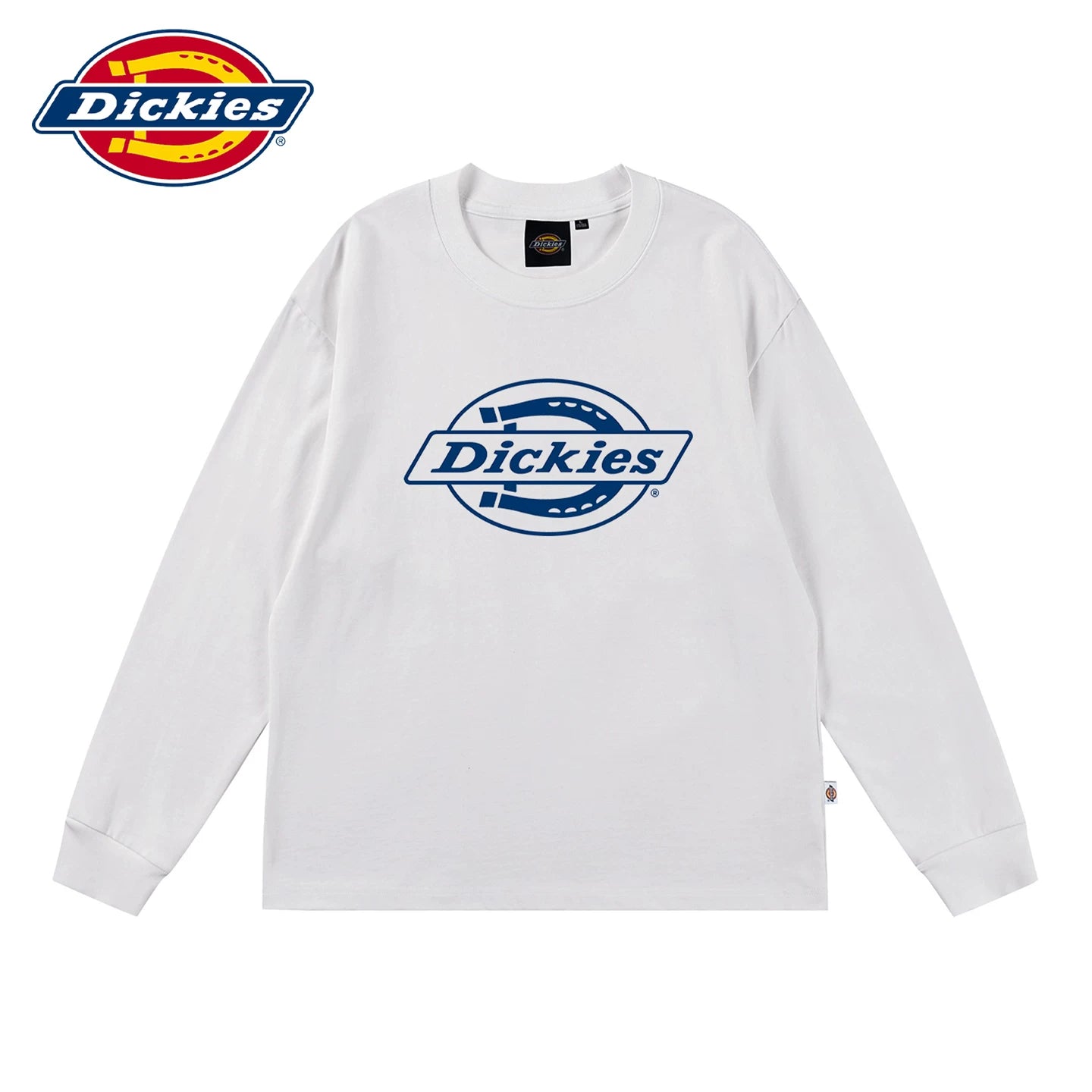 Dickies Cool Spring Autumn New Soft Long Sleeve T-shirt 2026 Men's Classic American Printed Top Y