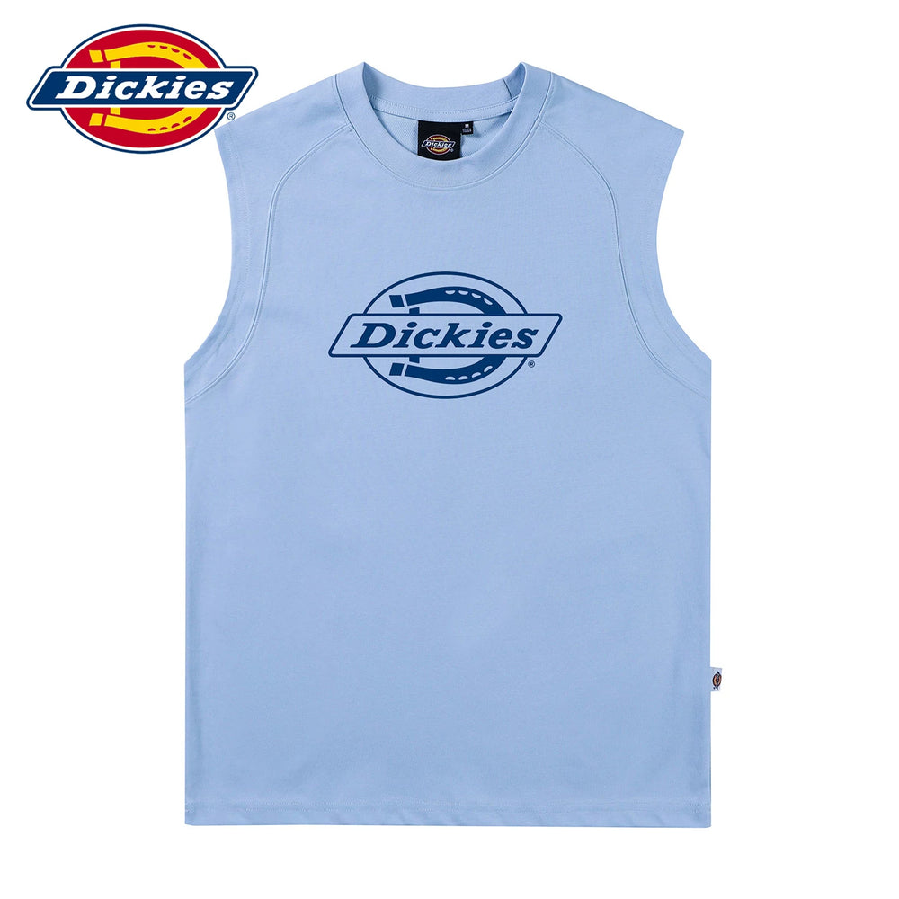 Dickies Emperor Cool Suitable Printed Letter Short sleeved Tank Top 2026 Summer Casual Men's Breathable Sleeveless Upper Clothes Y