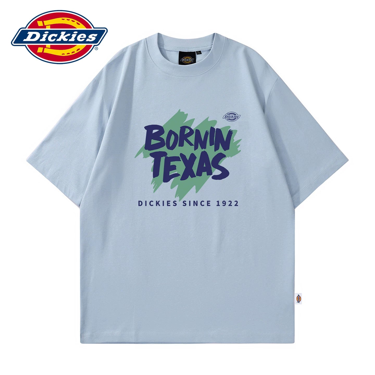 Dickies Cool American New Printed Short Sleeve Summer Men's Soft Thin Half Sleeve T-shirt Loose T-shirt Y