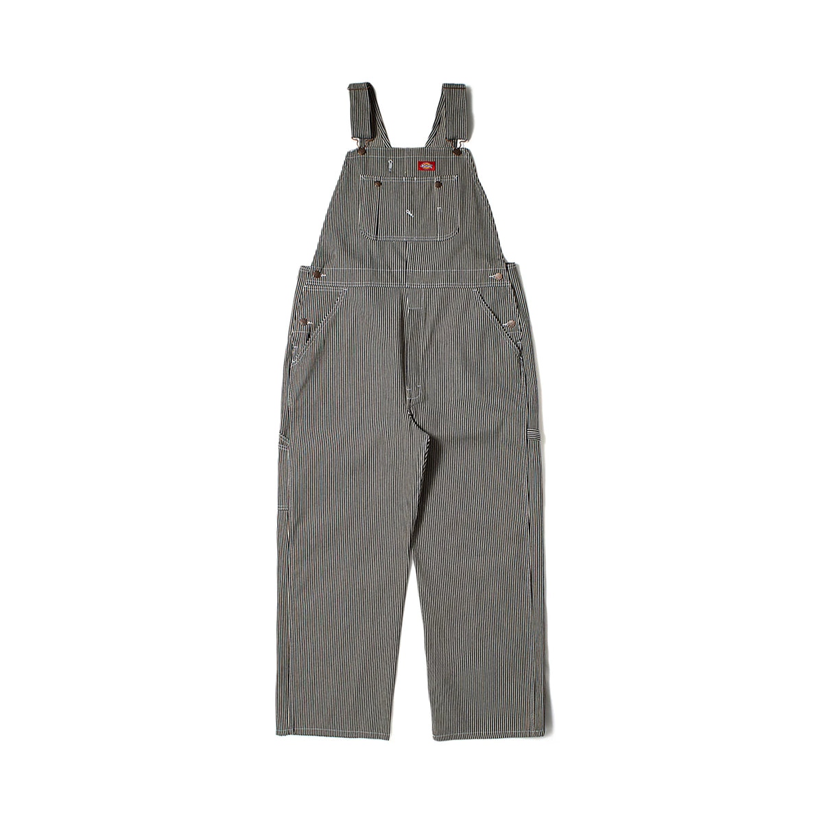 Dickies Emperor Cool Spring and Autumn Classic Striped Strap Pants with Multiple Pockets and One Piece Work Pants for Couples J