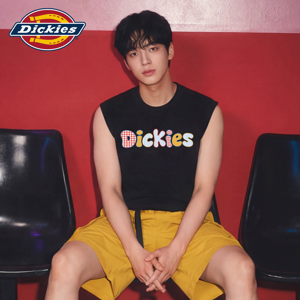 Dickies Emperor Cool Dopamine Printed Tank Top Men's Summer Thin Wear Off Shoulder Sleeveless T-shirt M