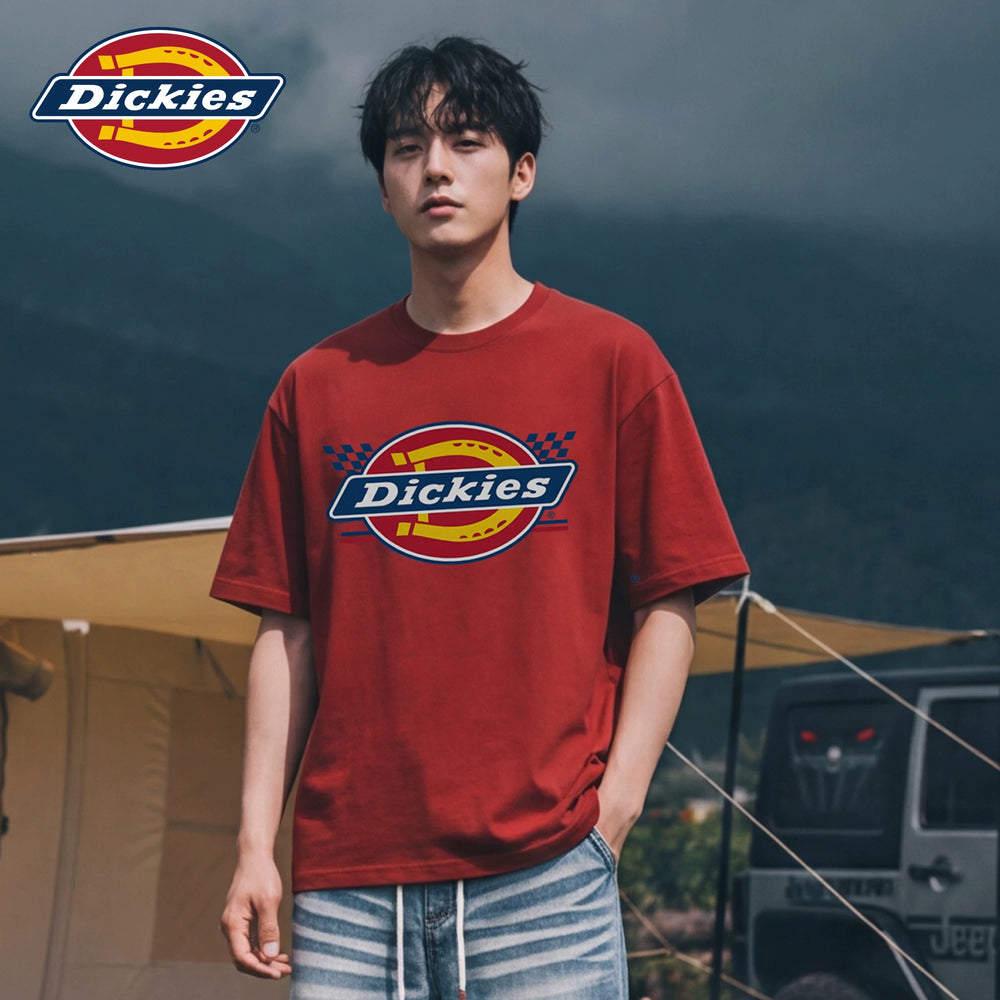 Dickies Emperor Cool Suitable Short sleeved T-shirt Men's Summer American Trendy Brand Versatile Simple LOGO Printed Loose Top M