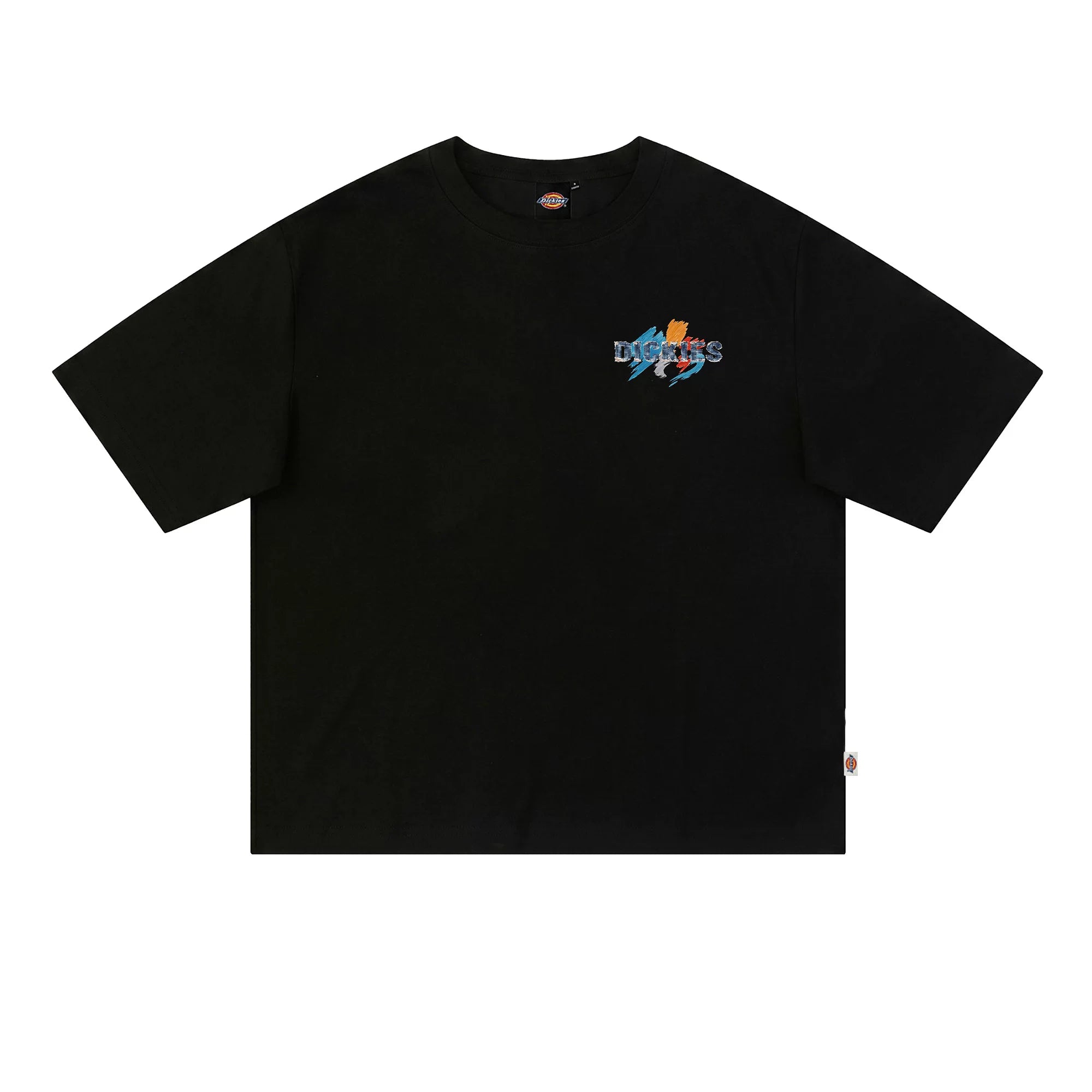 Dickies Emperor Cool Suitable American Graffiti Letter Printed Short sleeved T-shirt Men's Summer Pure Cotton Casual Couple Top M