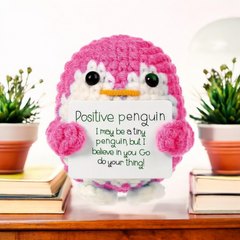Handmade Pixie The Positive Penguin